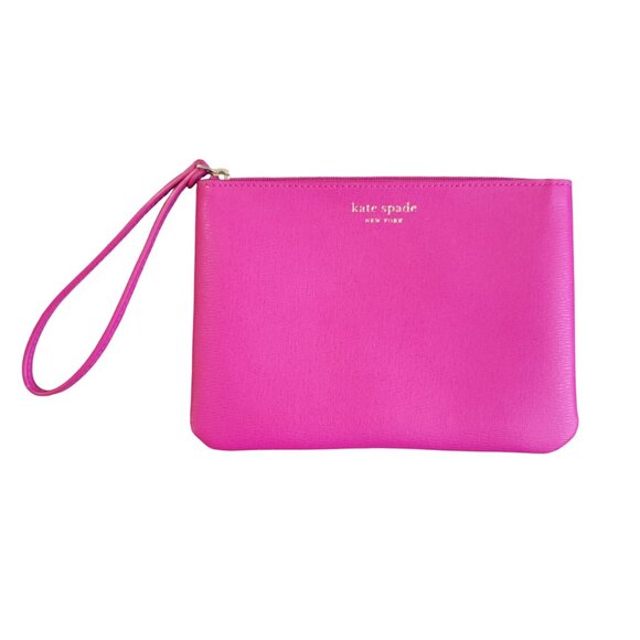 Kate Spade Pink Keaton Wristlet - Picture 1 of 7
